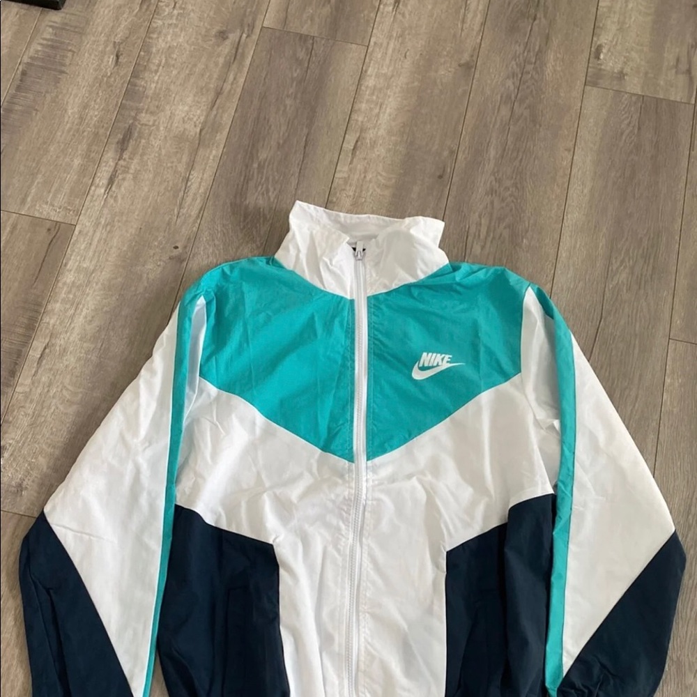 nike color block windbreaker